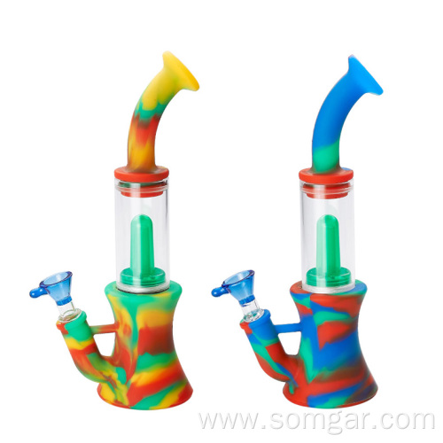 XY104SC-12 Silicone smoking pipe for hookah weed accessories